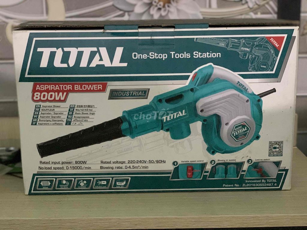 Máy thổi bụi Total 800W. Mua bán Đồ chuyên dụng, Giống nuôi trồng tại Huyện Hòa Thành Tây Ninh được đăng bởi Nam hình 1