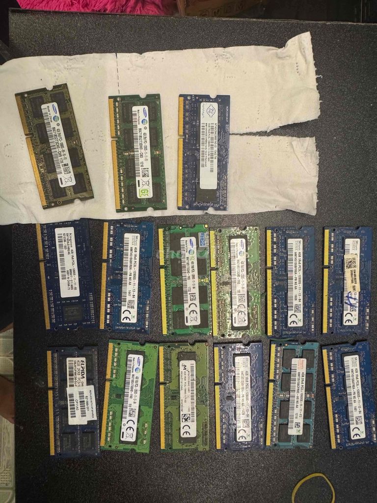 RAM Laptop DDR3L 4GB Samsung Hynix Elpida. Mua bán Linh kiện (RAM, Card...) tại Quận Bình Tân Tp Hồ Chí Minh được đăng bởi Lê Dũng hình 1