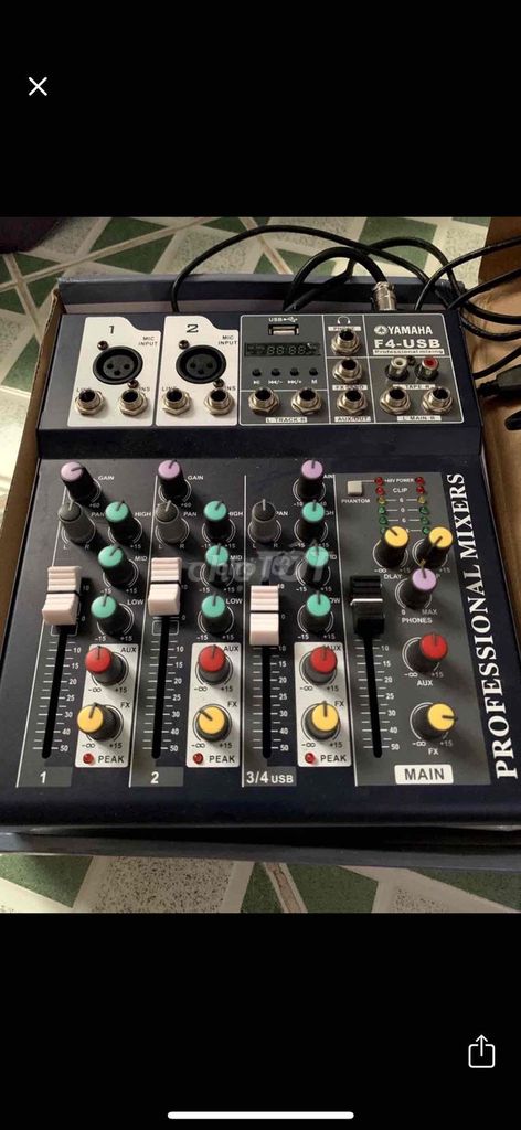 mixer f4 usb. Mua bán Tivi, Âm thanh tại Thành phố Mỹ Tho Tiền Giang được đăng bởi Duy hình 1