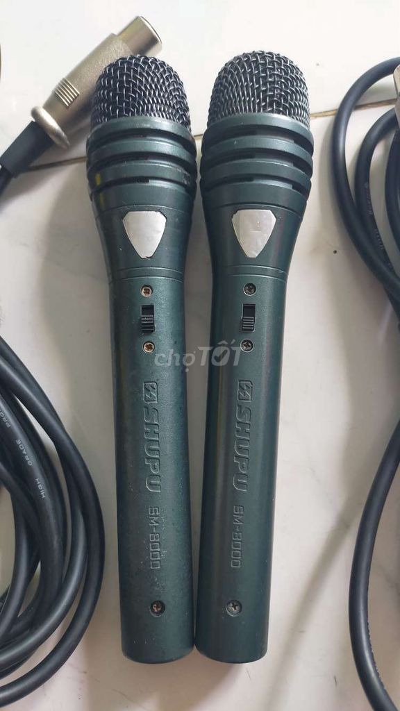 Micro Shupu SM-8000 Xanh rêu. Mua bán Tivi, Âm thanh tại Huyện Bình Chánh Tp Hồ Chí Minh được đăng bởi âm thanh gia đình  hình 1