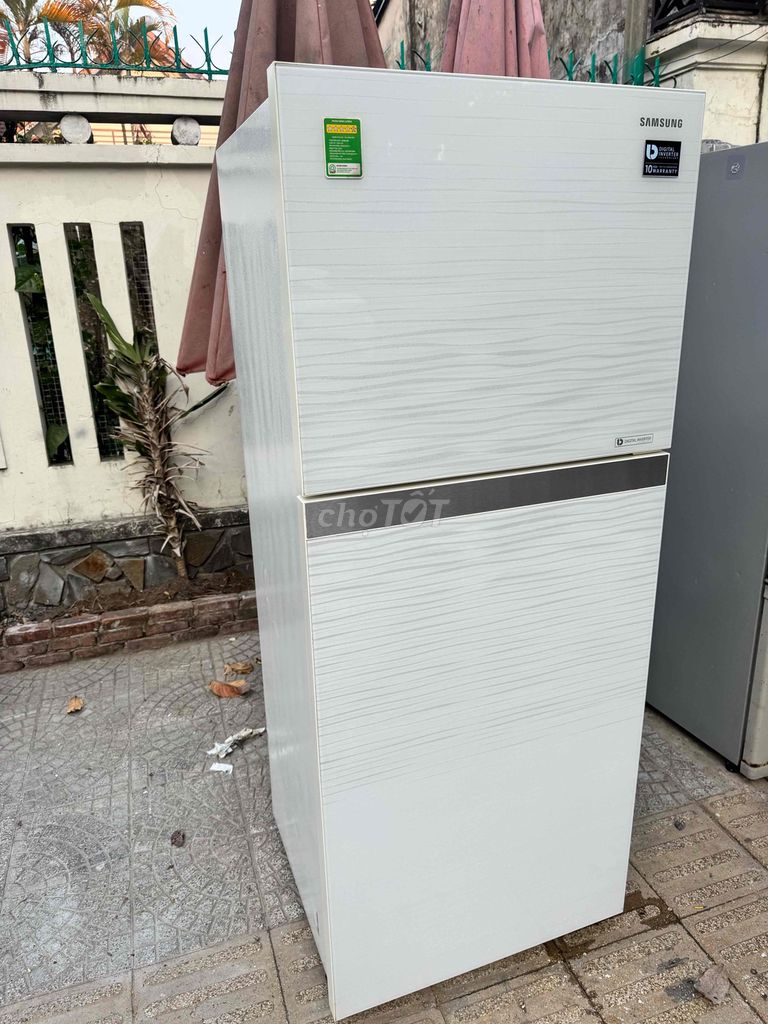 Thanh lý tủ lạnh Samsung inveter 364 lít mặt kính. Mua bán Tủ lạnh tại Quận Thanh Khê Đà Nẵng được đăng bởi Phúc Đỗ hình 1