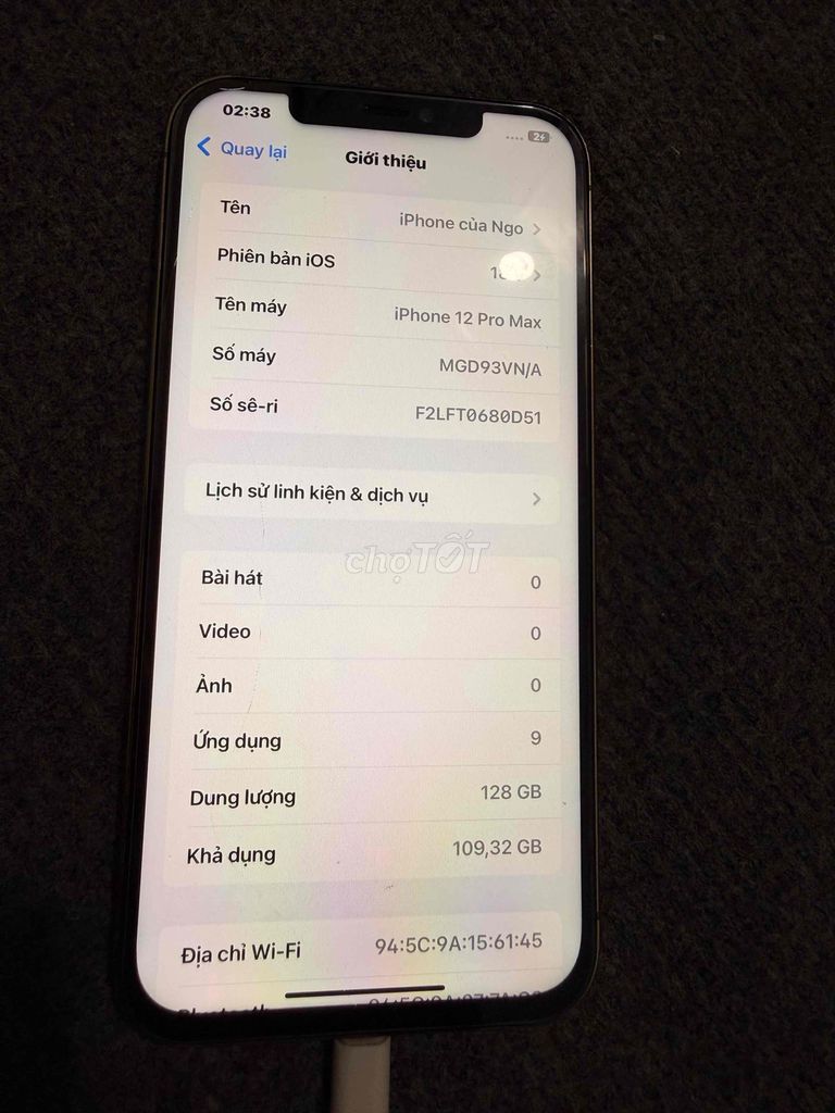Apple iPhone 12 Pro Max 128GB Vàng. Mua bán Điện thoại tại Thành phố Tam Kỳ Quảng Nam được đăng bởi trung huỳnh hình 1