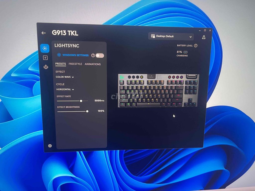Bàn phím cơ Logitech G913 TKL Đen đã sử dụng. Mua bán Phụ kiện (Màn hình, Chuột...) tại Huyện Thuỷ Nguyên Hải Phòng được đăng bởi tân remasted hình 1