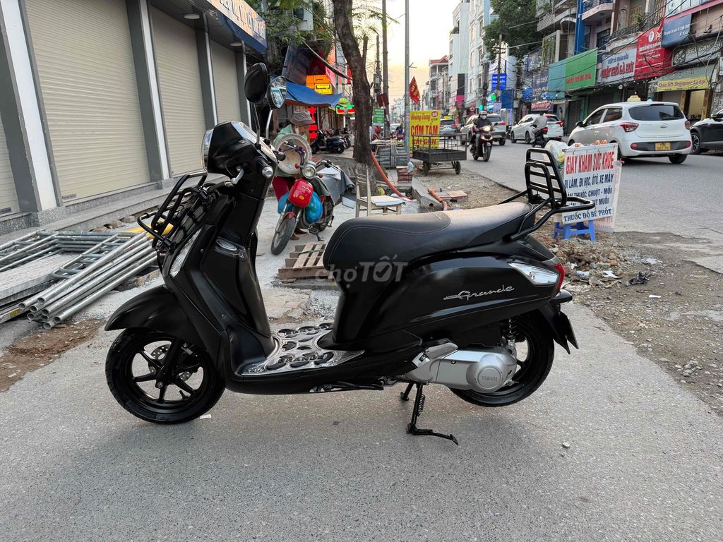 Yamaha Grande 125 2017 đen nhám sơn zin cả xe. Mua bán Xe máy tại Quận Ngô Quyền Hải Phòng được đăng bởi Dương Vũ hình 4