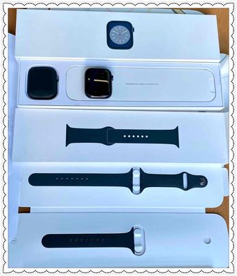 Apple Watch S 8-45 Fullbox VN GPS Đen. 99,9%