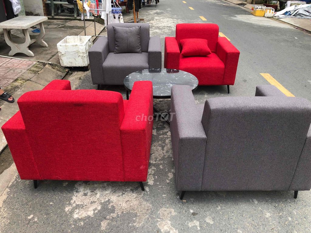 thanh lý bộ sofa kèm bàn . sofa đơn