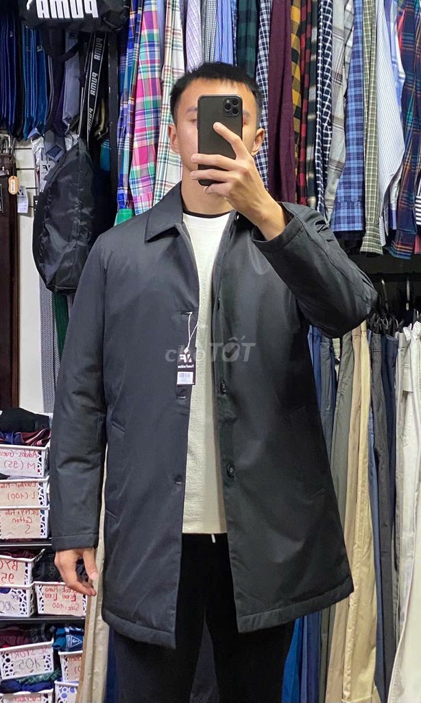 Áo măng tô lông vũ cao cấp xuất Hàn size 100. Mua bán Quần áo tại Quận Hai Bà Trưng Hà Nội được đăng bởi NamFashion 63 ngõ 105 Bạch Mai hình 1