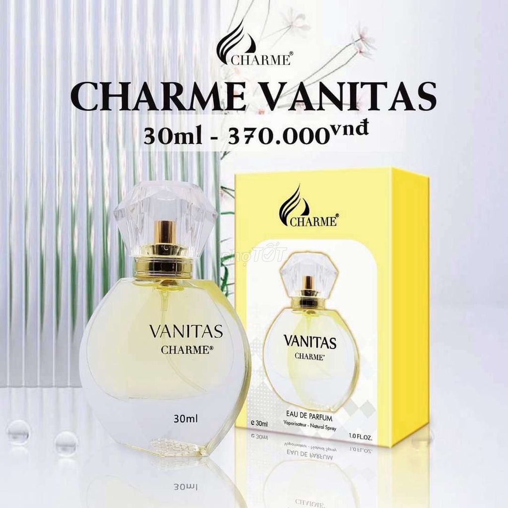 [CHÍNH HÃNG] NƯỚC HOA NỮ CHARME VANITAS 30ML