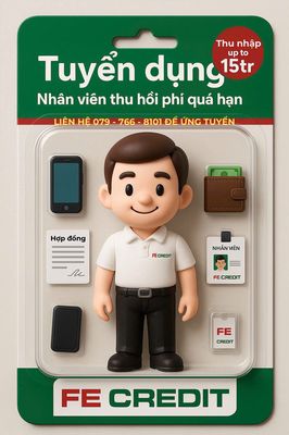 Nhân viên Thu hồi phí quá hạn tại Long An. Việc làm tại Thành phố Tân An Long An được đăng bởi Nhi HR
