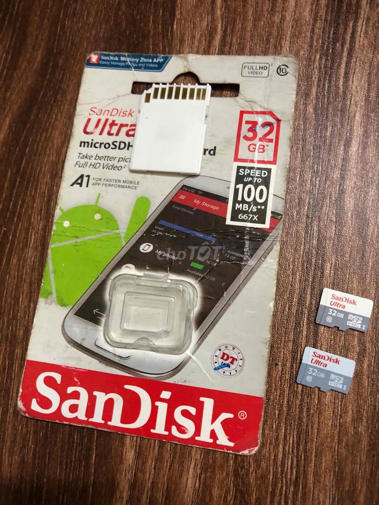 SanDisk Ultra microSDHC 32GB 100 MB/s. Mua bán Phụ kiện (Màn hình, Chuột...) tại Quận 10 Tp Hồ Chí Minh được đăng bởi hùn hình 1