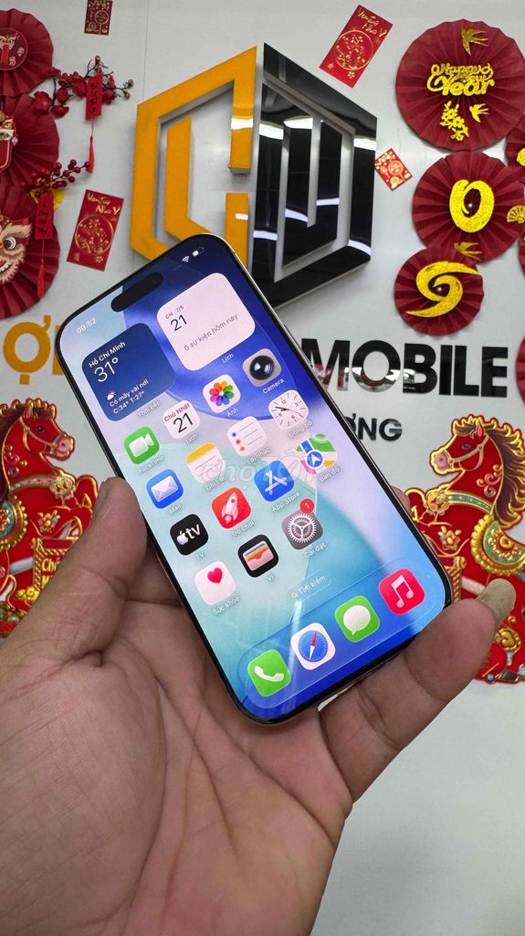 Apple iPhone 16 Pro 128GB Hồng Đã qua sử dụng. Mua bán Điện thoại tại Quận Ninh Kiều Cần Thơ được đăng bởi Lợi Ngọc mobile hình 1