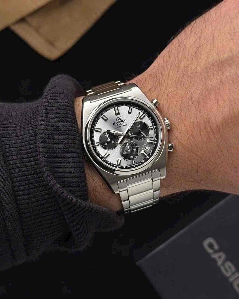 Panda Casio Edifice EFB-730 Hàng Chính Hãng Nhật. Mua bán Đồng hồ tại Quận Phú Nhuận Tp Hồ Chí Minh được đăng bởi Đồng Hồ Hoa Nguyen hình 1