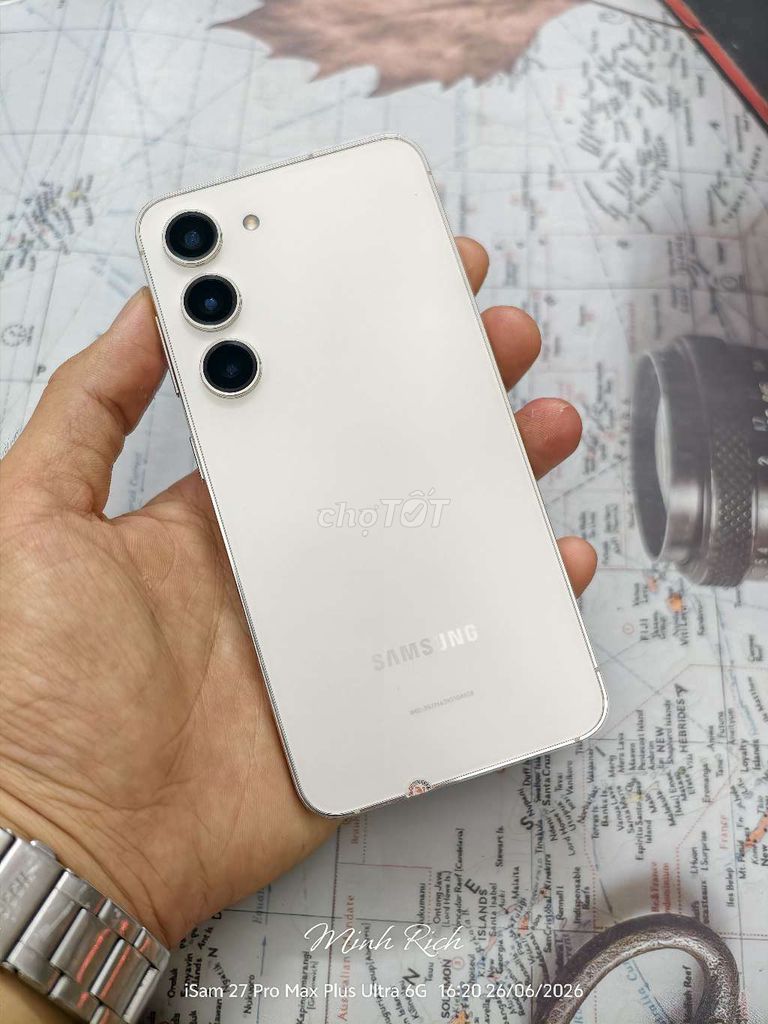 Samsung Galaxy S23 5G Trắng. Mua bán Điện thoại tại Quận Hải Châu Đà Nẵng được đăng bởi MiPhone hình 1
