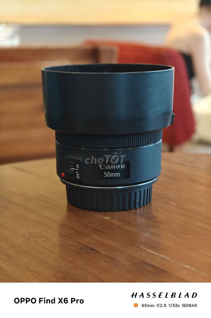 Lens Canon 50mm F1.8 STM. Mua bán Máy ảnh, Máy quay tại Quận Tân Phú Tp Hồ Chí Minh được đăng bởi Chợ Công Nghệ 2nd hình 1