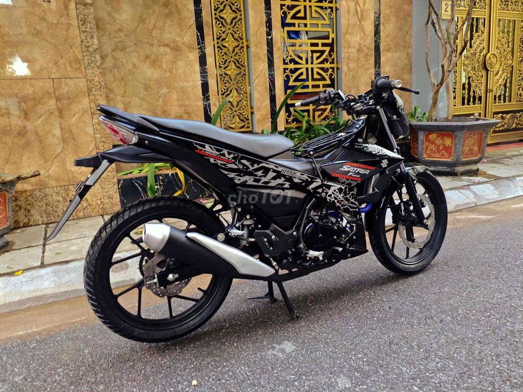 Suzuki Satria F150 FI xe Hải quan mới CÓ trả góp. Mua bán Xe máy tại Quận Cầu Giấy Hà Nội được đăng bởi Tong motor xe may hình 7