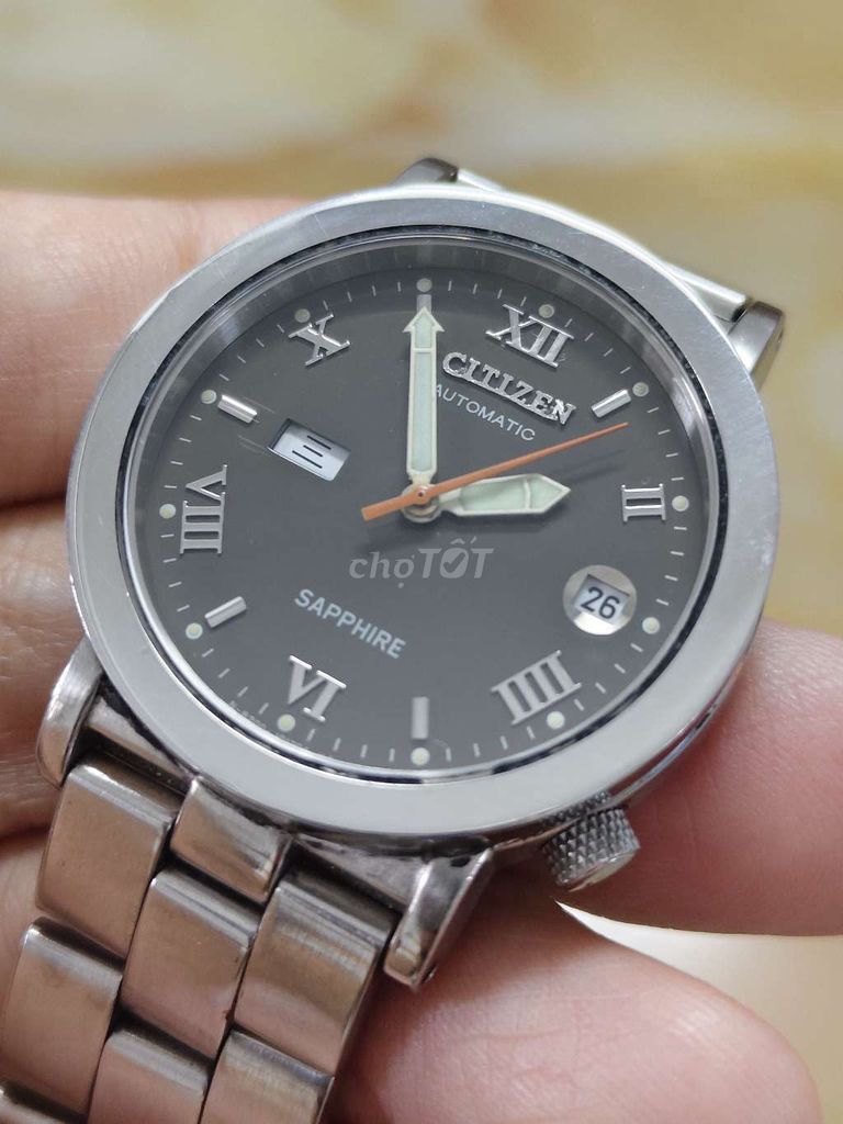 Đồng hồ Citizen Thép Sapphire. Mua bán Đồng hồ tại Quận 11 Tp Hồ Chí Minh được đăng bởi Giao Lưu Nhanh hình 1