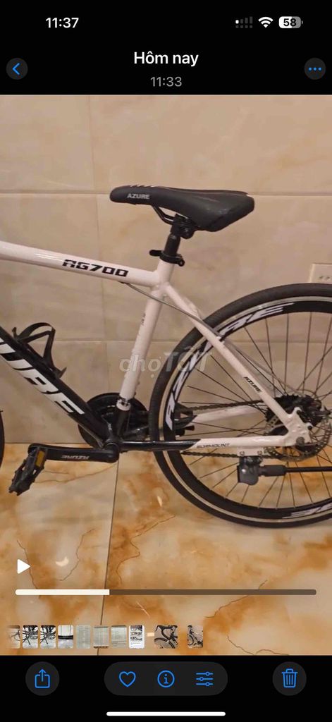 do không có thơi gian đạp em cần thanh lý. Mua bán Xe đạp tại Quận 6 Tp Hồ Chí Minh được đăng bởi Thoa  hình 2