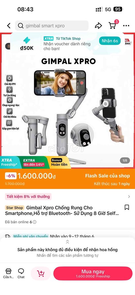 Gimbal chống rung Xpro. Mua bán Phụ kiện (Màn hình, Chuột...) tại Thành phố Đồng Xoài Bình Phước được đăng bởi Mão hình 1