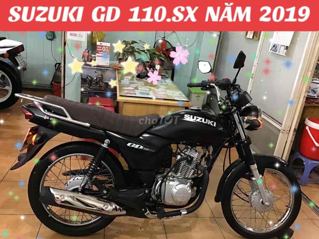 .SUZUKI GD 110. SX NĂM 2019. ODO 8,8k.MÁY MÓC ZIN. Mua bán Xe máy tại Quận Phú Nhuận Tp Hồ Chí Minh được đăng bởi MOTO LUU THANH HAI  77A hình 2