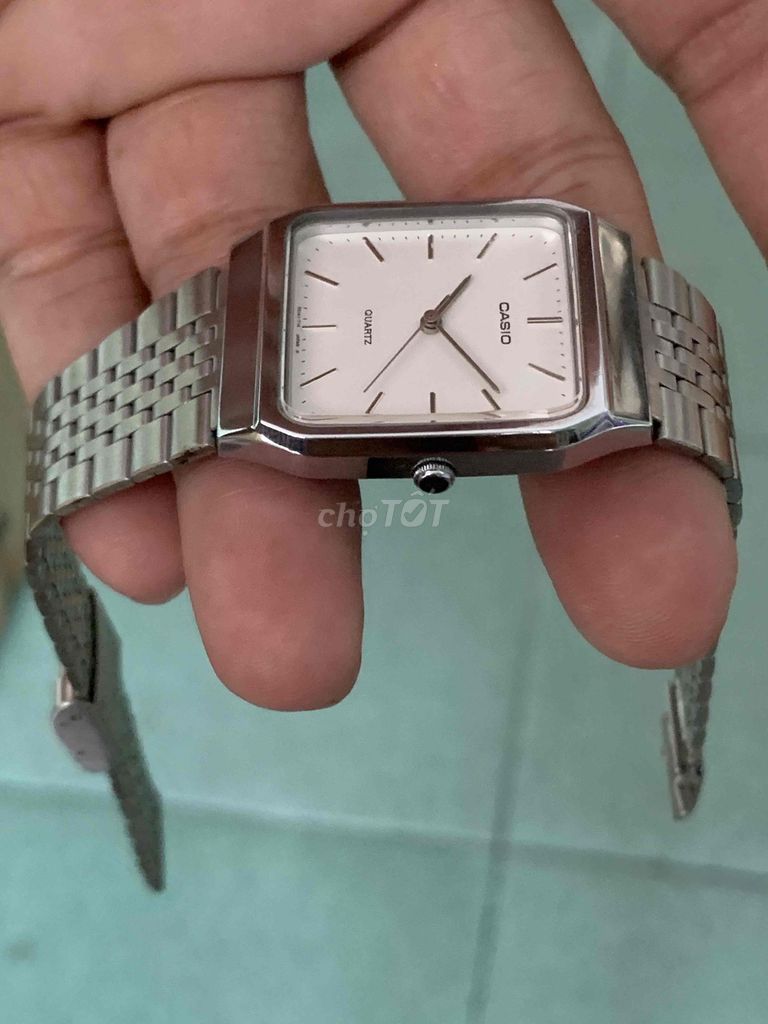 Đồng hồ Casio MQ-337 Bạc. Mua bán Đồng hồ tại Huyện Vĩnh Thạnh Cần Thơ được đăng bởi Phạm Tiến Dũng hình 1