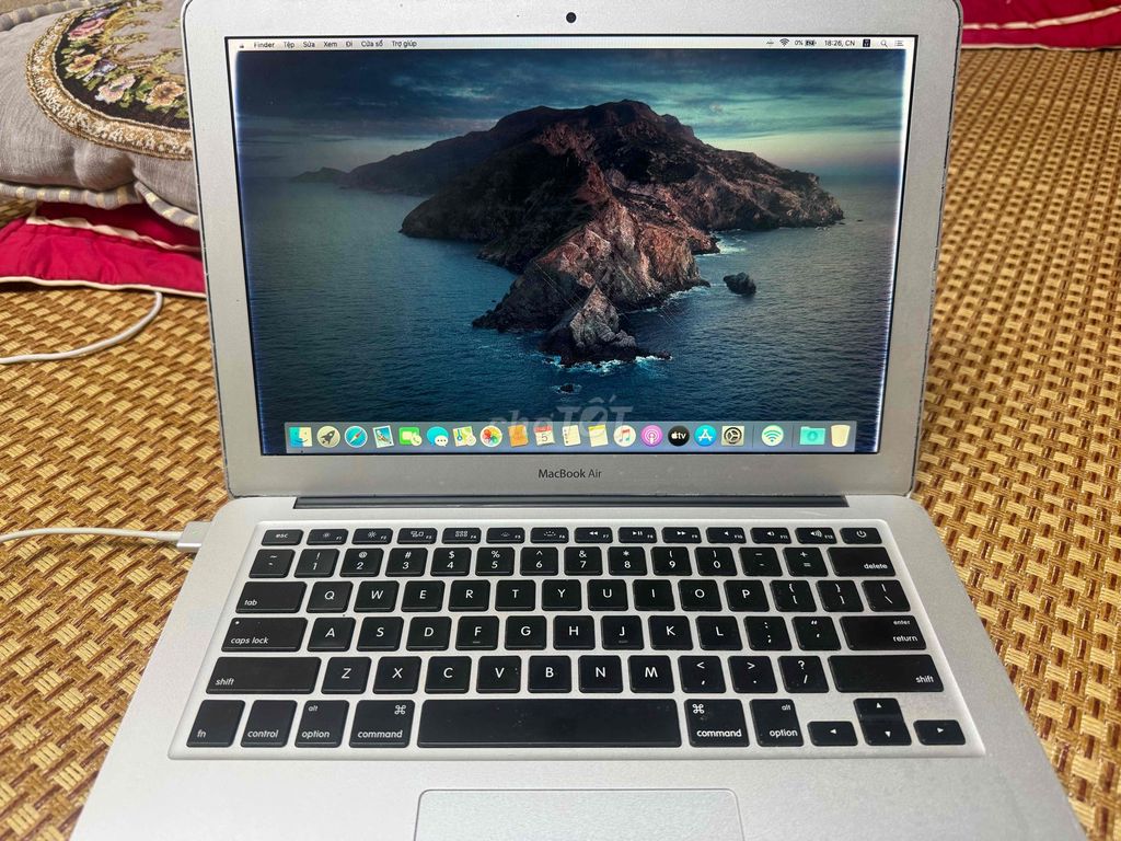 Apple MacBook Air 2013 Bạc Hỏng pin Ố màn. Mua bán Laptop tại Thành phố Nam Định Nam Định được đăng bởi quang hình 1