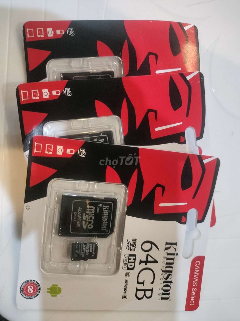 Thẻ nhớ Kingston Canvas Select 64GB. Mua bán Phụ kiện (Màn hình, Chuột...) tại Quận Bình Thuỷ Cần Thơ được đăng bởi Tiến Đạt hình 1