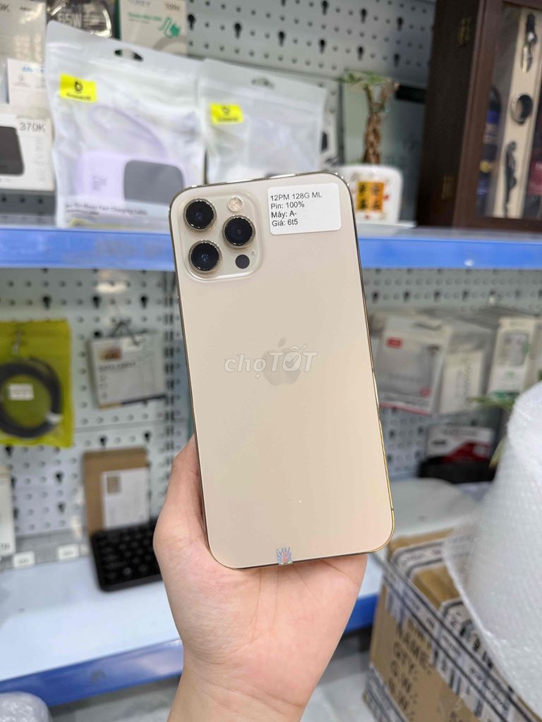 Apple iPhone 12 Pro Max 128GB Gold | Màn LCD. Mua bán Điện thoại tại Huyện Hóc Môn Tp Hồ Chí Minh được đăng bởi Luân Hoài hình 1