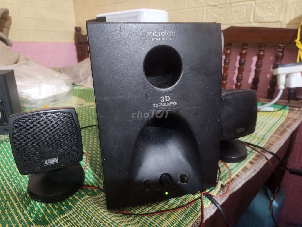 Loa Microlab M800 Đen 80W. Mua bán Tivi, Âm thanh tại Huyện Đông Anh Hà Nội được đăng bởi Đồ Điện Tử Cũ hình 1