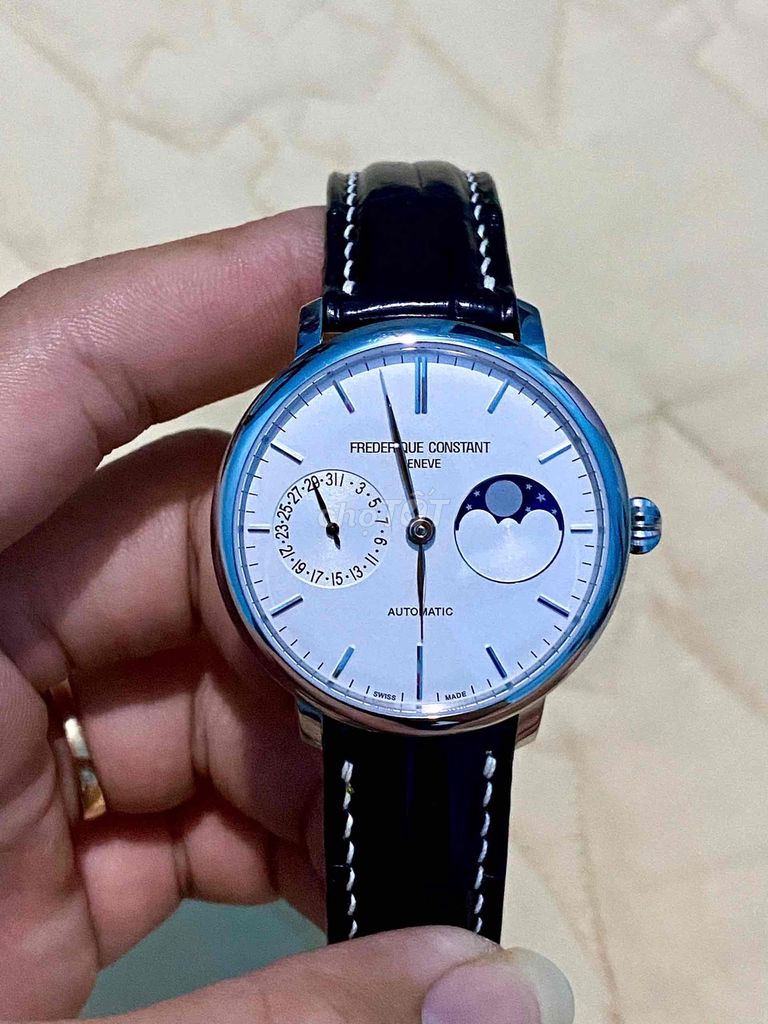 FC Slimline Moonphase FC-702S3S6 size 38,8mm