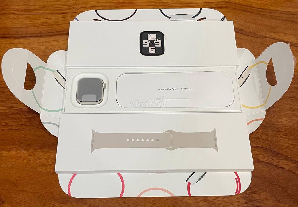 Apple Watch SE2 40mm 2023 Màu Stalight New Fullbox