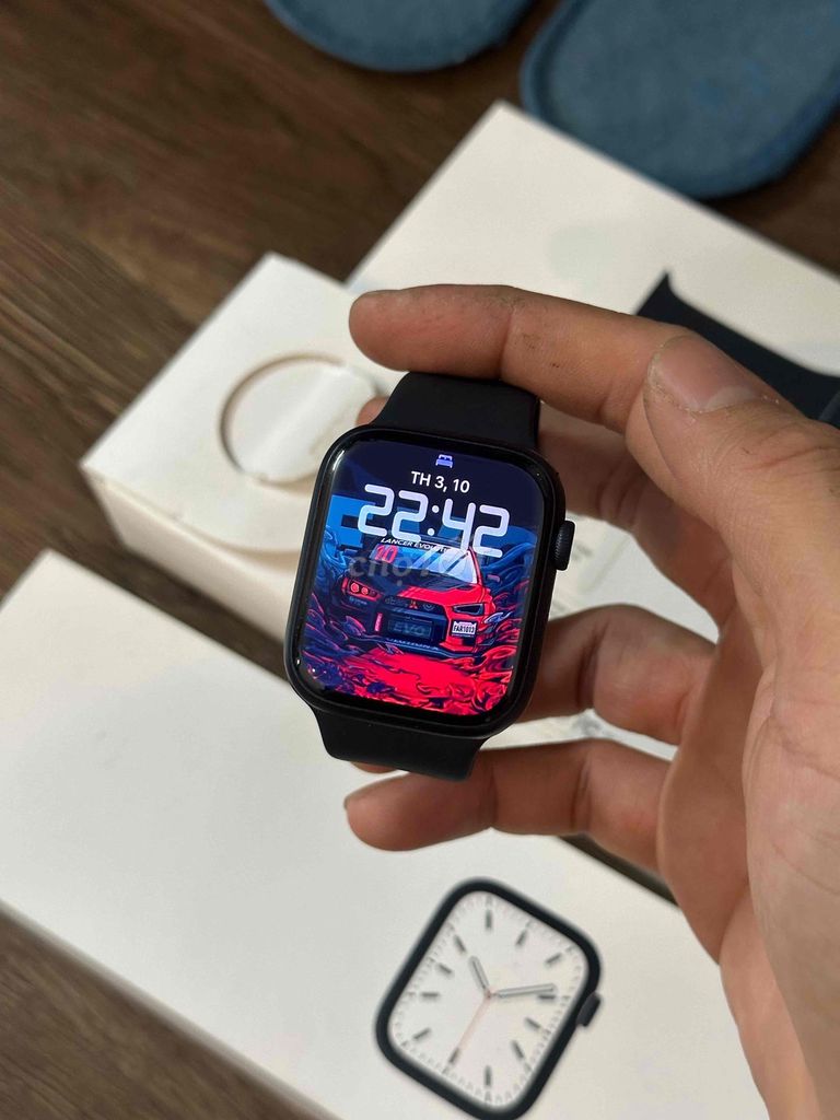 Apple Watch Series 7 45mm GPS Đen 99%. Mua bán Thiết bị đeo thông minh tại Thành phố Vũng Tàu Bà Rịa - Vũng Tàu được đăng bởi Hoàng  hình 1