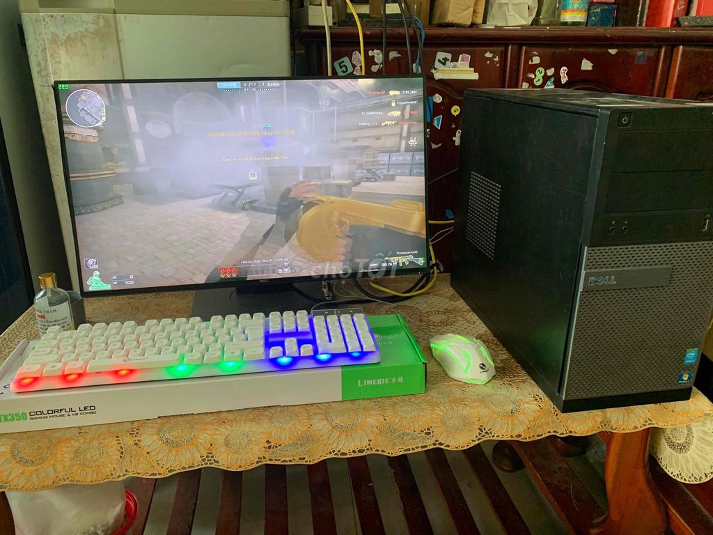 bán dàn máy bộ dell core i5, màn 24 inch full viên. Mua bán Máy tính để bàn tại Thành phố Thủ Dầu Một Bình Dương được đăng bởi Bay Chính Tam hình 1