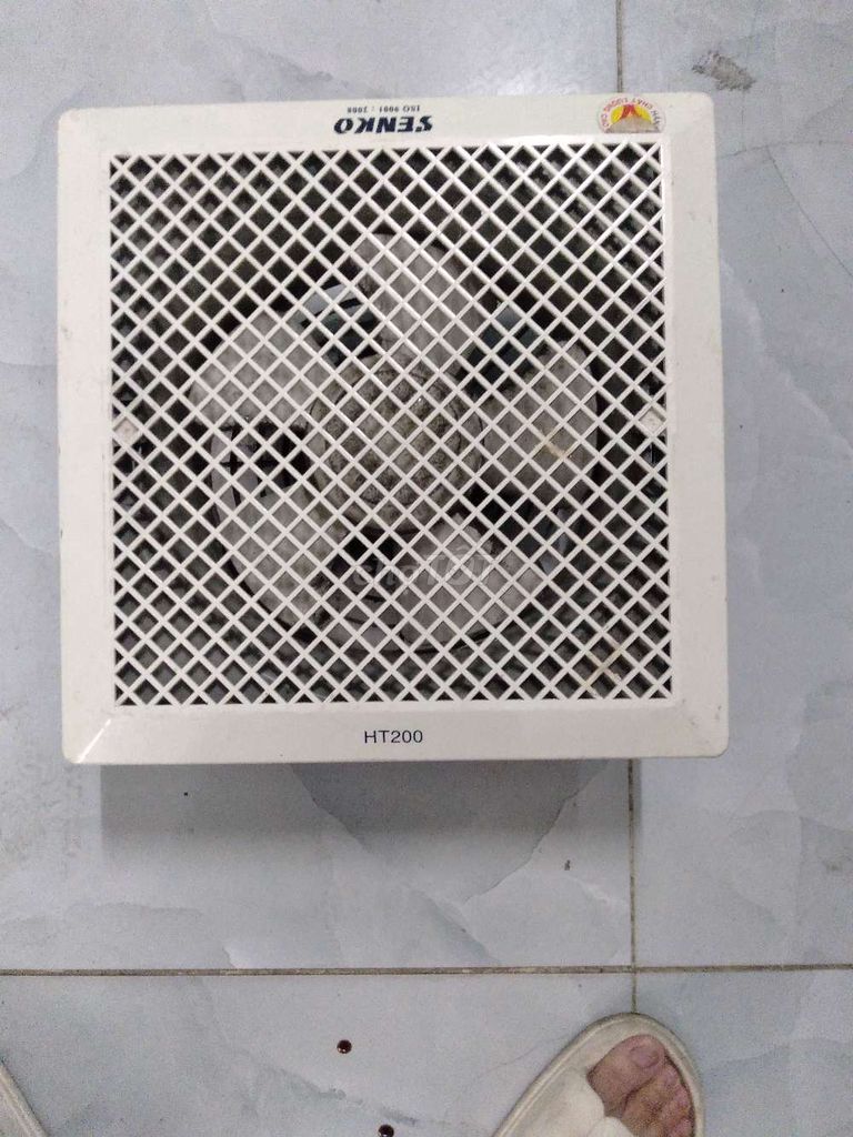 Quạt hút Senko HT200 Trắng 25x25cm. Mua bán Quạt tại Quận 12 Tp Hồ Chí Minh được đăng bởi Chị Hằng1976 hình 1