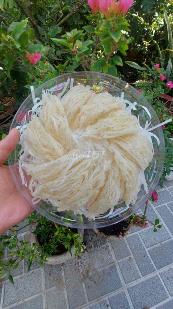 100g Yến tinh chế siêu sợi tặng kèm đồ nấu