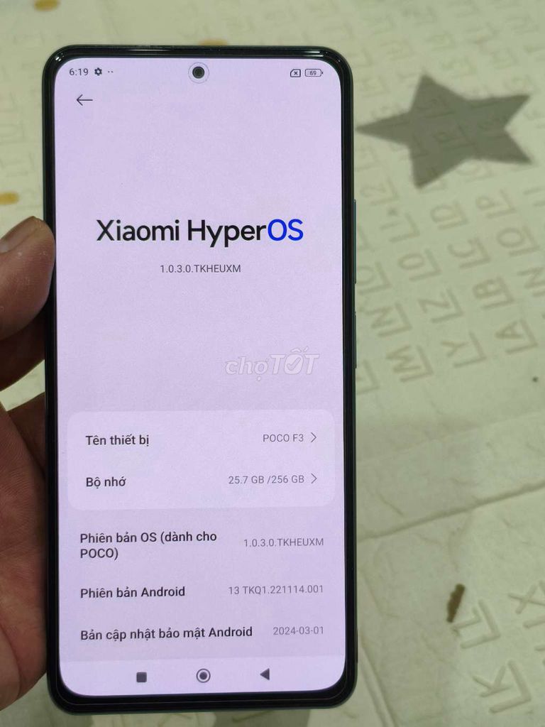 Xiaomi Redmi K40 12GB/256GB Đa sắc. Mua bán Điện thoại tại Quận Hoàng Mai Hà Nội được đăng bởi Nguyennoi hình 1
