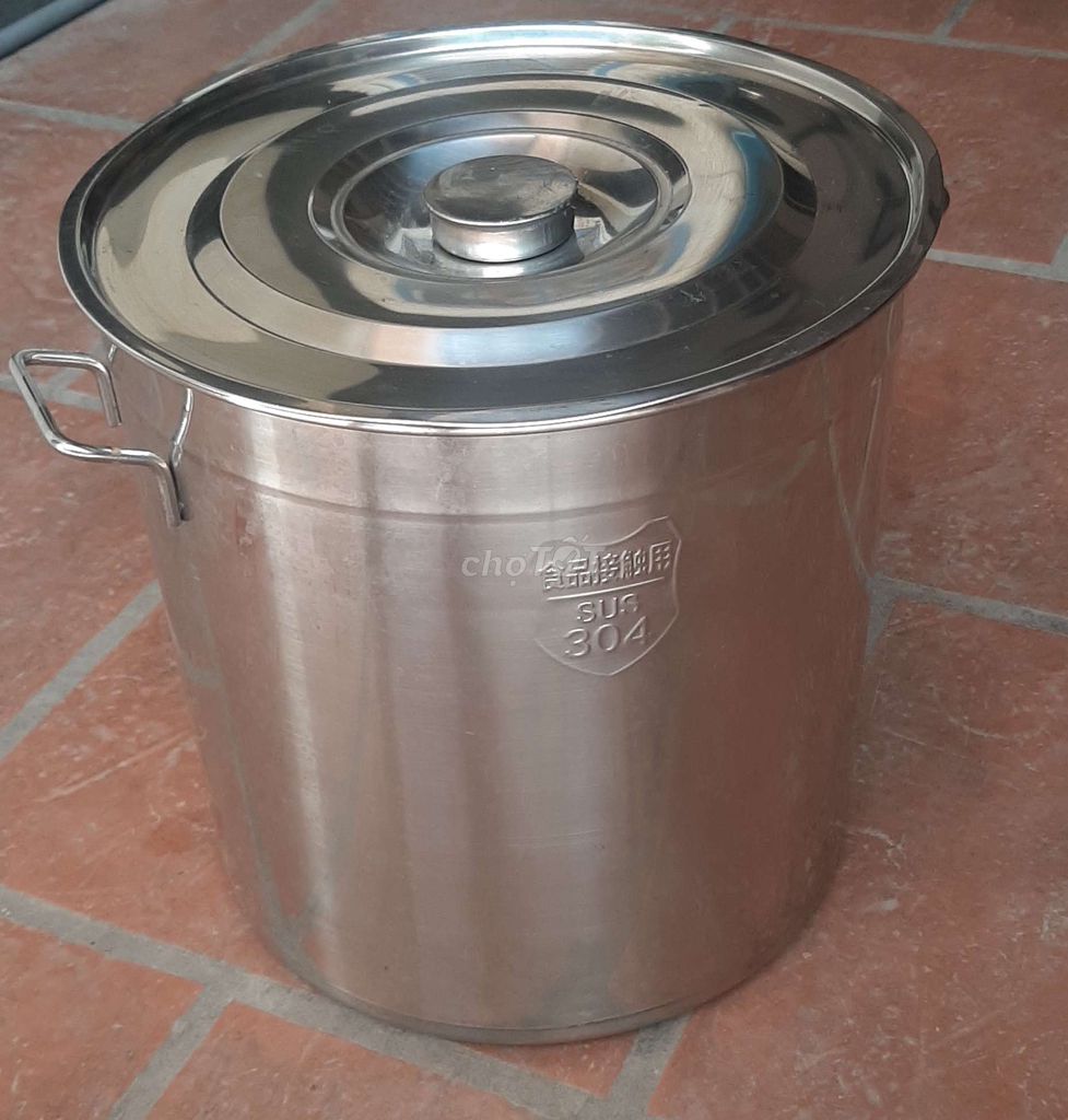 Nồi Inox 304 35 lít Bạc Còn mới. Mua bán Dụng cụ nhà bếp tại Huyện Thanh Trì Hà Nội được đăng bởi Nguyễn Thị Hạnh hình 1
