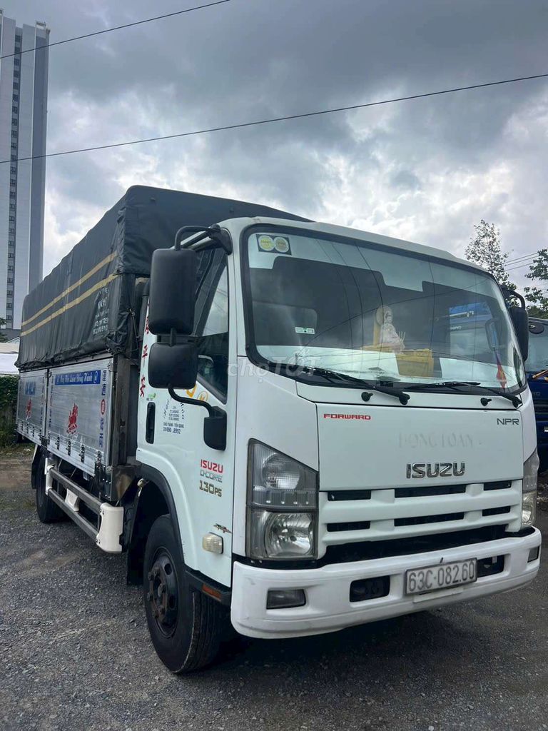 BÁN GẤP Isuzu 3.4 tấn đời 2016 thùng bạt 5m32. Mua bán Xe tải, xe ben tại Thành phố Thuận An Bình Dương được đăng bởi Hồ Xe Tải hình 2
