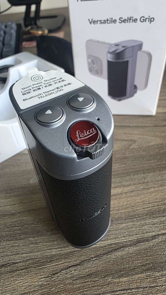 Gậy tự sướng Telesin Versatile Selfie Grip Xám. Mua bán Phụ kiện (Màn hình, Chuột...) tại Quận 11 Tp Hồ Chí Minh được đăng bởi Nguyễn Nhã hình 1