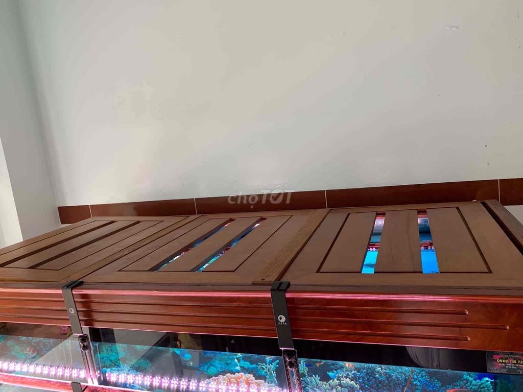 Bể cá cảnh Gỗ Kính Nâu 155x68x68 cm Lọc Dưới. Mua bán Phụ kiện, Thức ăn, Dịch vụ tại Thành phố Bà Rịa Bà Rịa - Vũng Tàu được đăng bởi TungHa hình 1