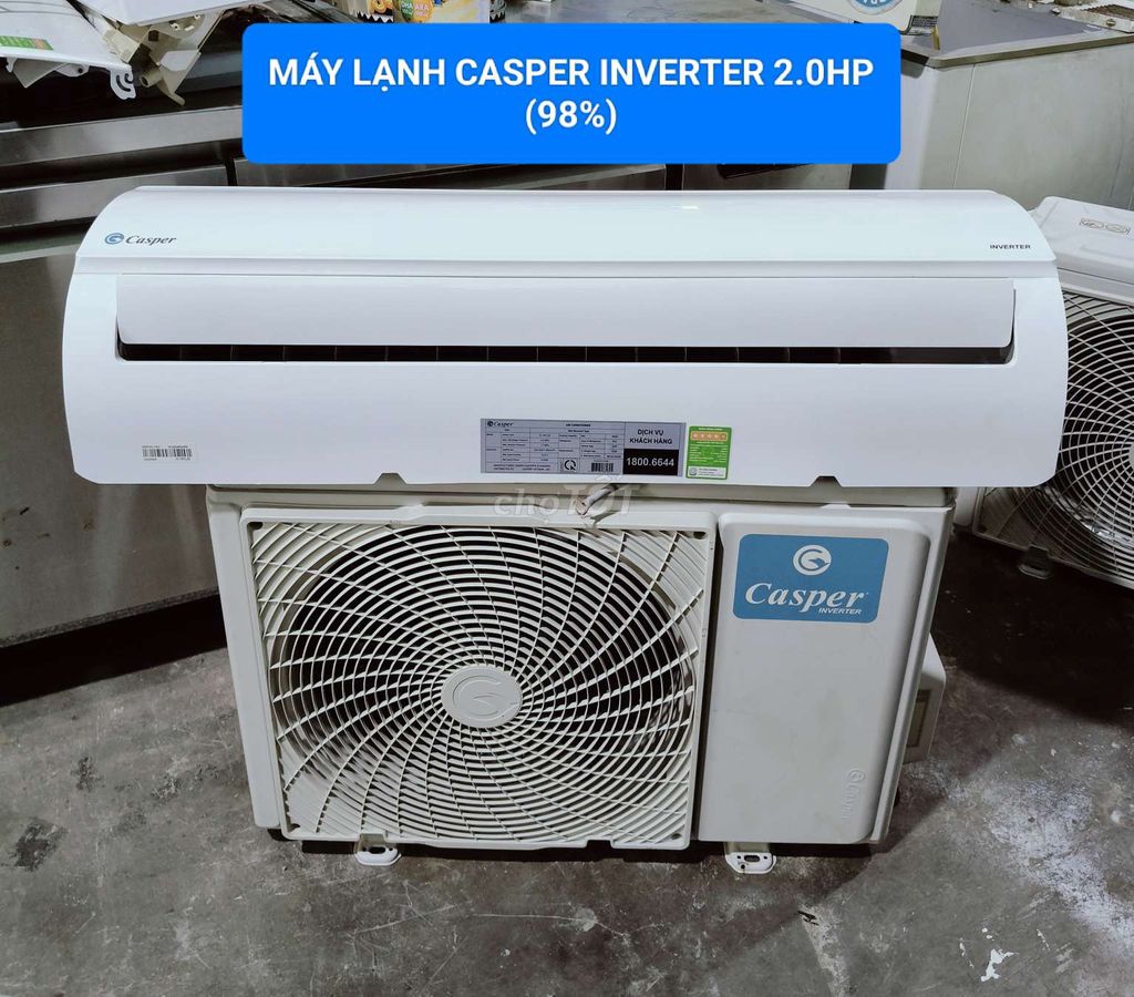 Máy Lạnh Casper Inverter 2.0HP (98%). SL: 2Bộ