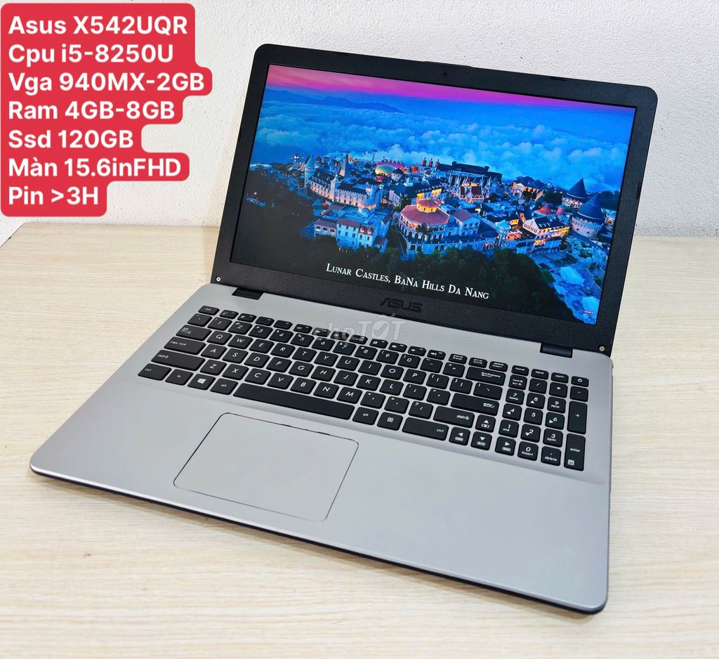 LapTop Asus X542UQR i5-8250U 15.6 inch 4GB/120GB. Mua bán Laptop tại Quận Ninh Kiều Cần Thơ được đăng bởi Thành Đạt hình 1