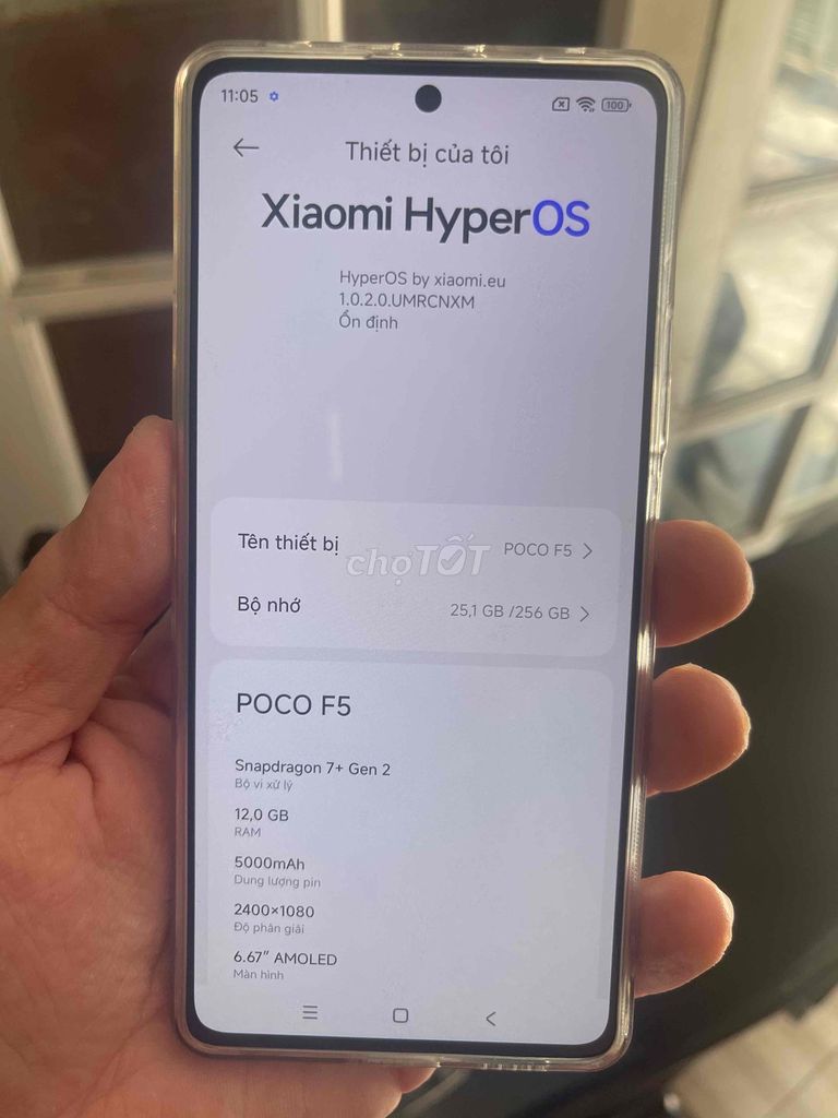 Xiaomi POCO F5 256GB Trắng. Mua bán Điện thoại tại Quận Tân Bình Tp Hồ Chí Minh được đăng bởi Thanh nguyen  hình 1