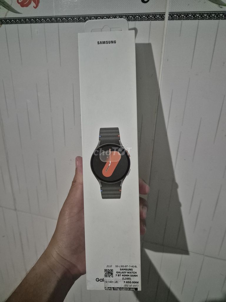 Samsung Galaxy Watch 7 Đen 40mm. Mua bán Thiết bị đeo thông minh tại Thành phố Đà Lạt Lâm Đồng được đăng bởi Tô Thành Lâm hình 1