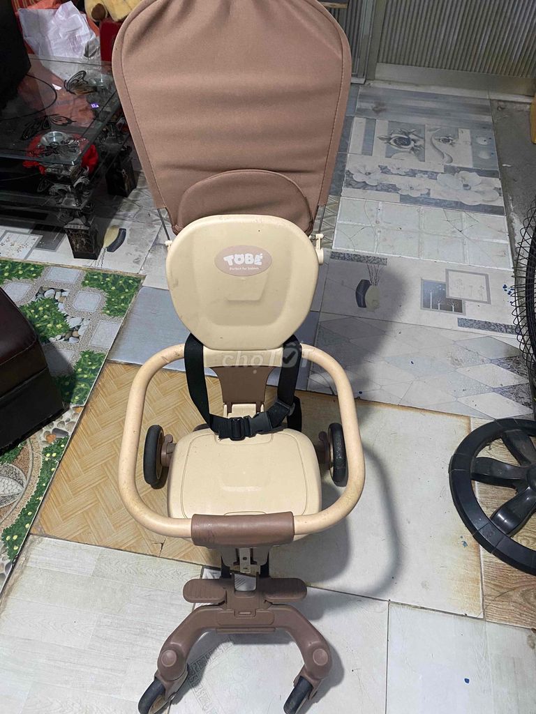 Xe đẩy Tobe Nâu gấp gọn. Mua bán Mẹ và bé tại Quận Liên Chiểu Đà Nẵng được đăng bởi Nguyễn Nhã hình 1