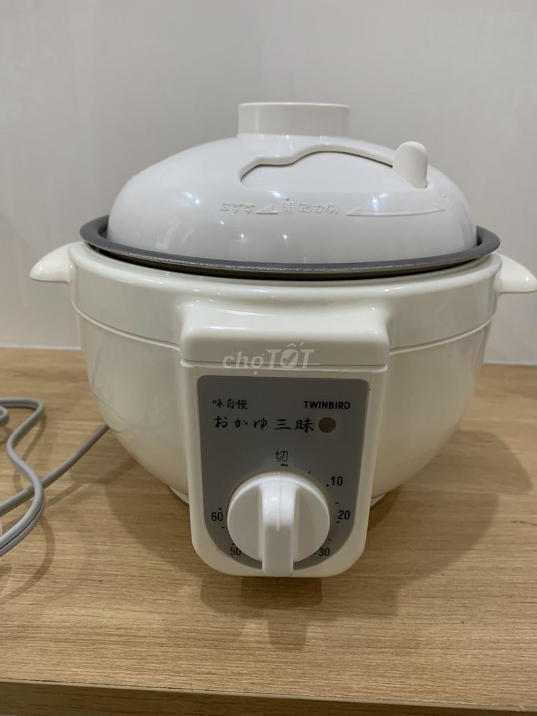 Nồi nấu cháo điện Twinbird Nhật . Mua bán Bếp, lò, đồ điện nhà bếp tại Quận Hải An Hải Phòng được đăng bởi Nhật Japan  hình 1