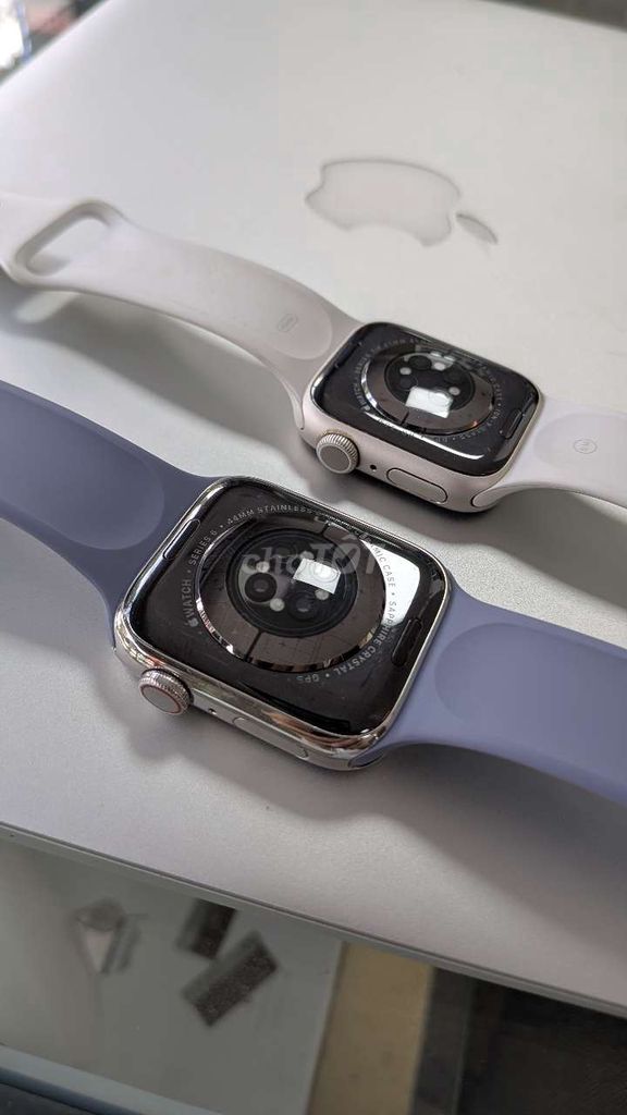 Apple Watch S6 Thép Trắng 44mm LTE. Mua bán Thiết bị đeo thông minh tại Thành phố Bến Tre Bến Tre được đăng bởi mac store hình 1