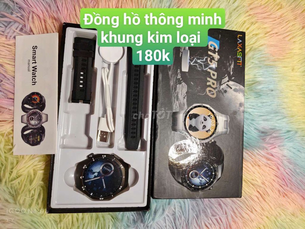 Đồng hồ thông minh GT5 PRO. Mua bán Thiết bị đeo thông minh tại Thành phố Buôn Ma Thuột Đắk Lắk được đăng bởi thanh ngà hình 1