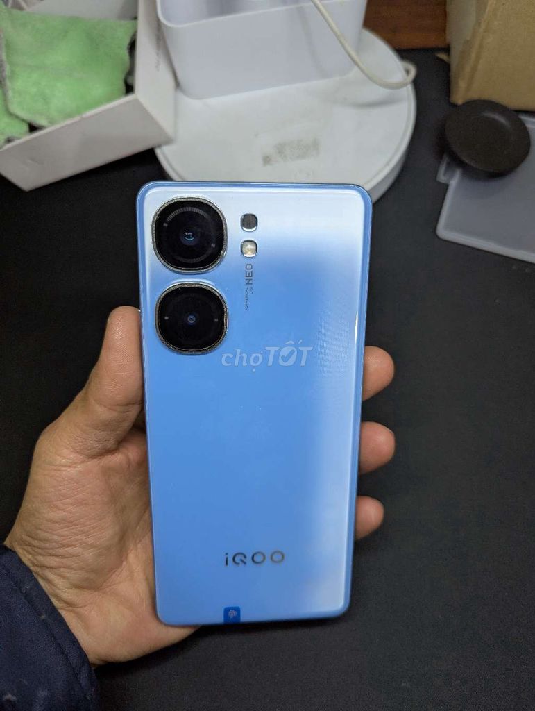 Vivo Iqoo Neo 9 12+256GB xanh đẹp keng