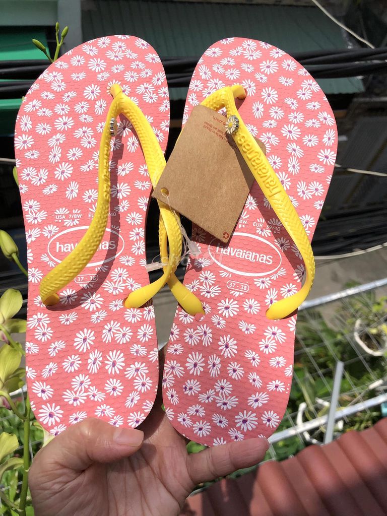 Đôi dép kẹp hiệu Havaianas của Brazil chính hãng