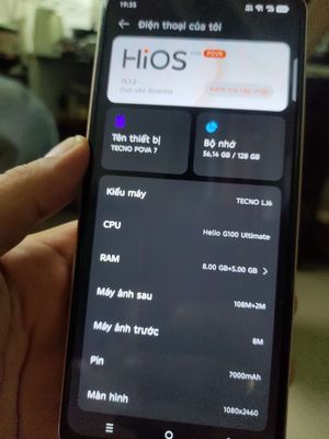 Cần bán hoặc gl tecno Pova 7. Mua bán Điện thoại tại Quận 8 Tp Hồ Chí Minh được đăng bởi Doankk Loc